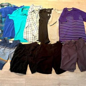 Nike, Underarmour, cat and jack, etc. Boys play clothes “mystery” box